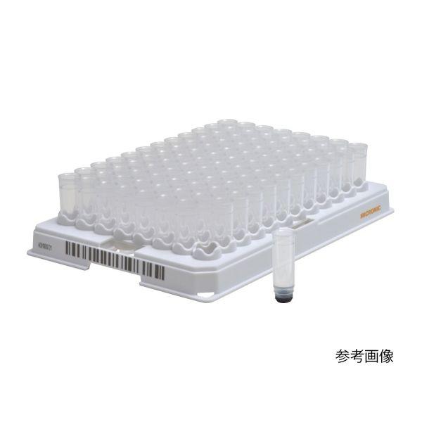 4-1087-61 2Dバーコード付クライオチューブ Internal thread 0.75mL ラック入り high cover MP52520_1