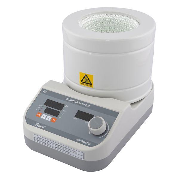 4-1969-04 ビーカー用マントルヒータースターラー デジタル温度調節器付き 500mL MS-DMSDB-5 4196904
