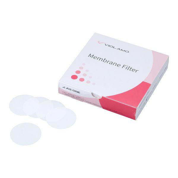4-6092-01 ビオラモメンブレンフィルターMCE 孔径0．22μm 直径47mm MCE022M047I 100枚／箱 4609201