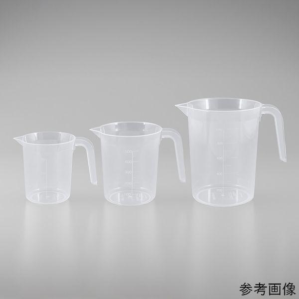 4-6540-52 ディスポPP手付きカップ 500mLケース 200個入 4654052