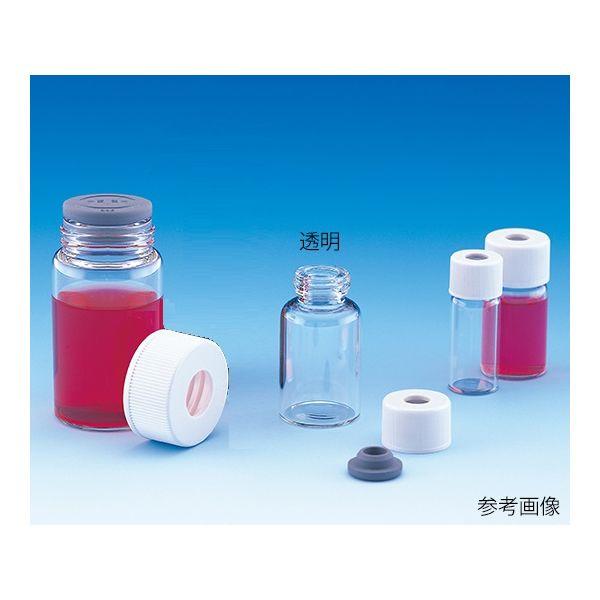 62-9974-57 ガスクロバイアル 透明 メラミンキャップ・ブチルゴム栓 標準セット 20mL 50本入 SVG−20 203235 629974