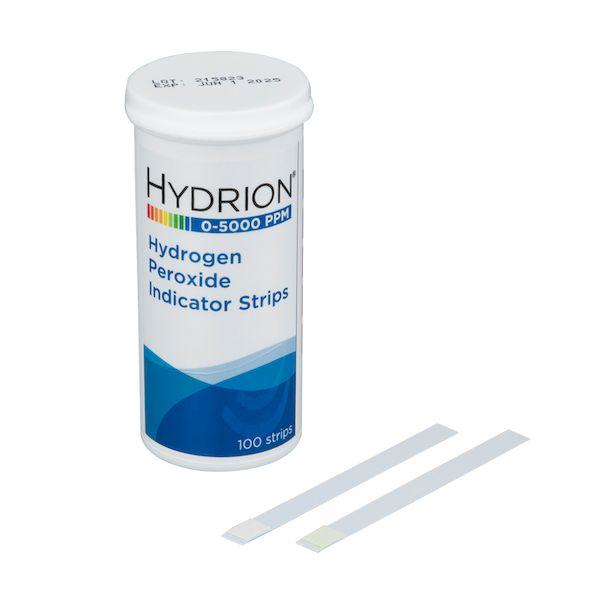 64-3727-45 過酸化水素試験紙 0〜5000ppm 100枚入 HP−5000 64372745