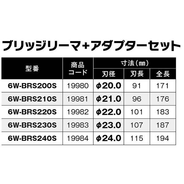 イチネンアクセス 旧イチネンMTM 19983 MUSTTOOL　ブリッジリーマショート＋アダプターセット　23φ 19983_1