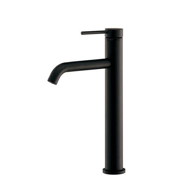 カクダイ　シングルレバー混合水栓　ブラック カクダイ 183-355-Dシングルレバー混合栓 マットブラック〔GB