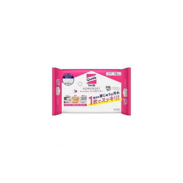 花王 Kao 4901301422736【24個入】 クイックル ホームリセット シートクリーナー
