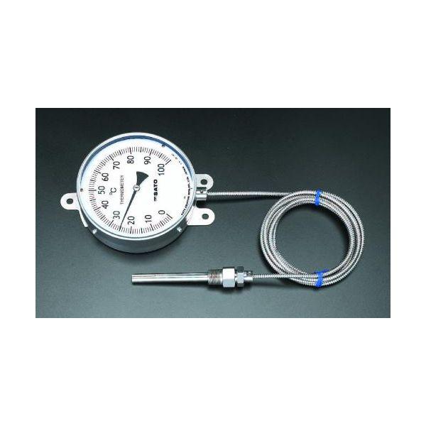 【個人宅配送不可】直送 代引不可 エスコ EA727-11 -50~50℃隔測温度計154mm EA72711【キャンセル不可】