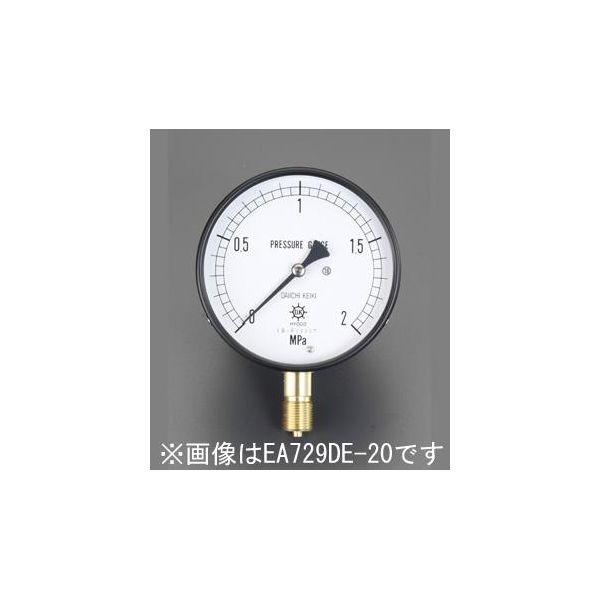 正規品／ESCO 計測機器 100mm/0-2.0MPa 圧力計（グリセリン入） エスコ バイク 車 自動車 自転車 エスコ(esco)-圧力計の通販 請求書後払いOK｜当日出荷19万点