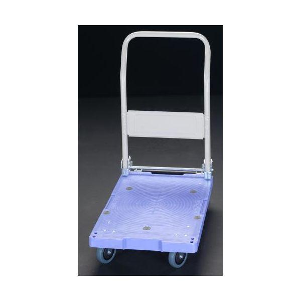 【個人宅配送不可】直送 代引不可 エスコ EA520B-22  150Kg用運搬車ブレーキ付 EA520B22【キャンセル不可】