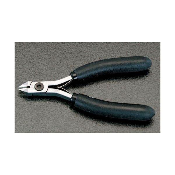 【個人宅配送不可】直送 代引不可 エスコ EA535TH-1  140mmセミフラッシュESD精密用ニッパー EA535TH1【キャンセル不可】