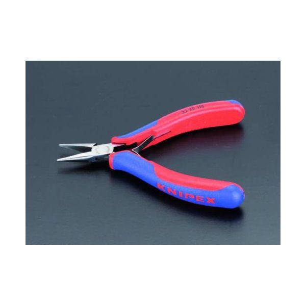 【個人宅配送不可】直送 代引不可 エスコ EA537KR-2  115mm精密用プライヤー半丸 EA537KR2【キャンセル不可】