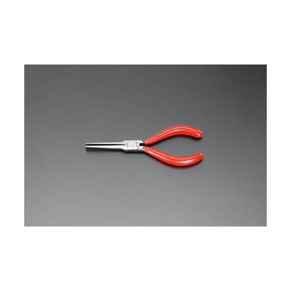 エスコ EA537LA-1 160mmフラットノーズプライヤー EA537LA1【キャンセル不可】