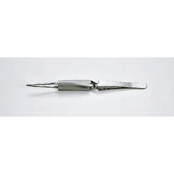 BISO(ビソオ)[E3001］ 耐熱ピンセット（逆長）BS-3001 彫金 工具 E-3001の通販は