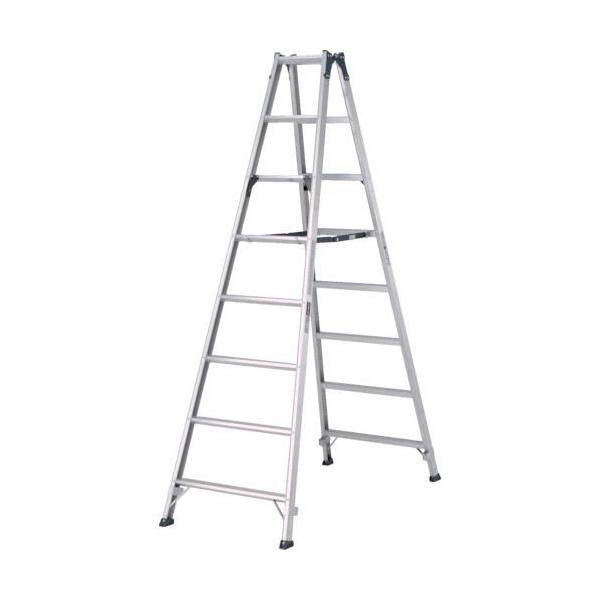 【個人宅配送不可】【個数：1個】アルインコ ALINCO MXB240F 直送 代引不可 幅広踏ざん６０ｍｍ長尺専用脚立 MXB240F