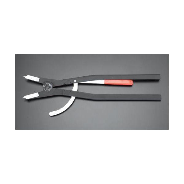 【個人宅配送不可】直送 代引不可 エスコ EA590B-6  252-400mm軸用スナップリングプライヤー EA590B6【キャンセル不可】