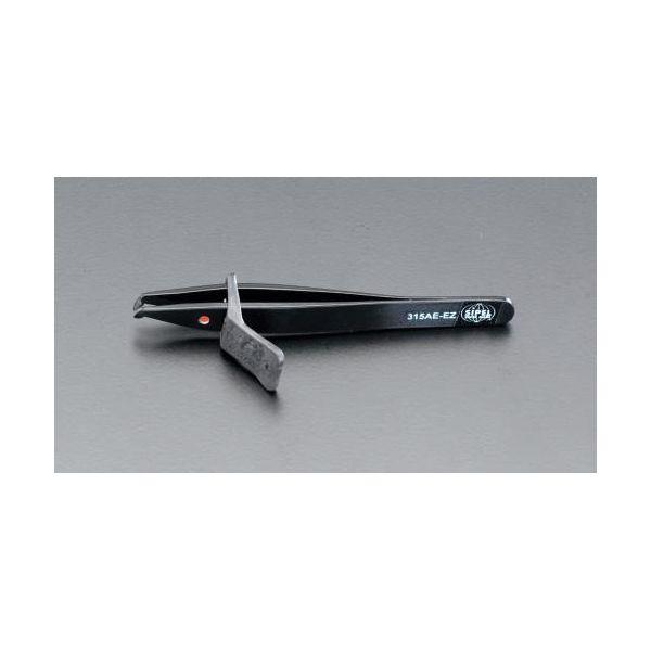 【個人宅配送不可】直送 代引不可 エスコ EA595AL-28 115mmカーボン/S製カッティングピンセット EA595AL28【キャンセル不可】