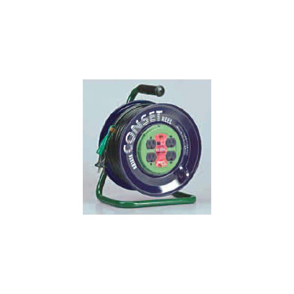 ハタヤ HATAYA KS-30K コンセント盤固定型コードリール　単相100Vアース付　30m KS30K 370-3614