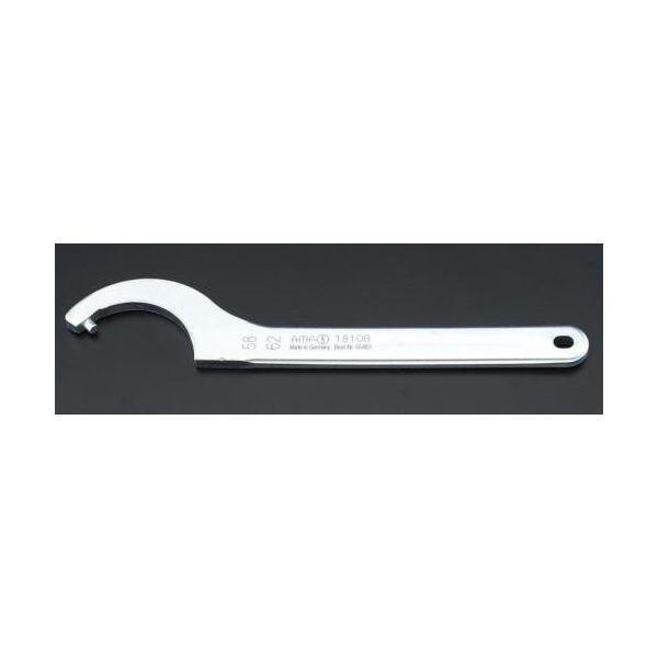 【個人宅配送不可】直送 代引不可 エスコ EA613XM-13  110-115mmピン型フックレンチメッキ付 EA613XM13【キャンセル不可】