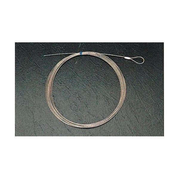 【個人宅配送不可】直送 代引不可 エスコ EA628SB-23  2.0mmx30mステンレス製ワイヤーロープ EA628SB23【キャンセル不可】