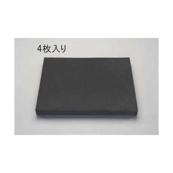 【個人宅配送不可】直送 代引不可 エスコ EA997XM-50 ５００ｘ６００ ｘ５０ｍｍ 軟質ポリウレタンフォーム ４枚 EA997XM50【キャンセル不可】 6,619円