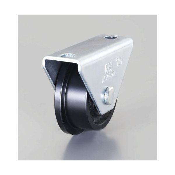 【個人宅配送不可】直送 代引不可 エスコ EA986VD-150 １５０ｍｍ／２２００ｋｇ Ｌ型 重量戸車 EA986VD150【キャンセル不可】 19,906円