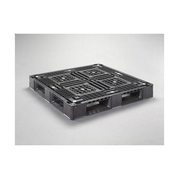 【個人宅配送不可】直送 代引不可 エスコ EA985P-3  １１００ｘ１１００ｘ１５０ｍｍ樹脂製パレット 再生ＰＰ ２枚 EA985P3【キャンセル不可】