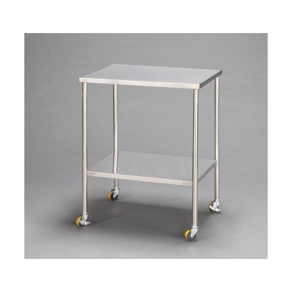 【個人宅配送不可】直送 代引不可 エスコ EA956MA-1  ４５０ｘ３００ｘ７５０ｍｍ／ ５ｋｇ ワゴン ステンレス製 EA956MA1【キャンセル不可】