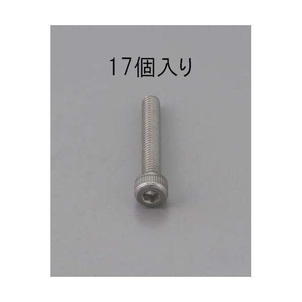 エスコ EA949MB-610 Ｍ６ ｘ１０ｍｍ ステンレス 六角穴付ボルト １７コ EA949MB610【キャンセル不可】