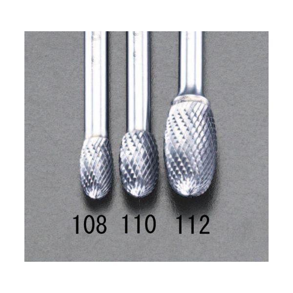 エスコ EA819VG-108 ８ｘ１３ｍｍ／６ｍｍ軸 Ｃｏａｔｅｄ 超硬バー EA819VG108【キャンセル不可】