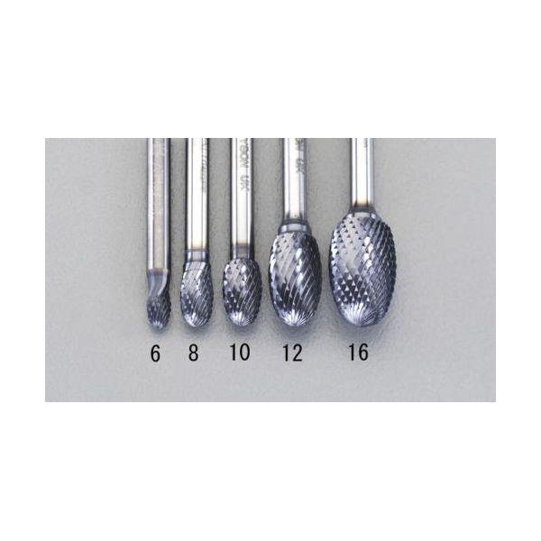 【個人宅配送不可】直送 代引不可 エスコ EA819VG-16  １６ｘ２５ｍｍ／６ｍｍ軸 Ｃｏａｔｅｄ 超硬バー EA819VG16【キャンセル不可】
