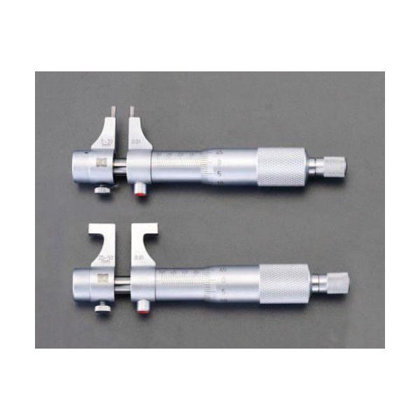 【個人宅配送不可】直送 代引不可 エスコ EA725EJ-22  ２５−５０ｍｍ インサイドマイクロメーター EA725EJ22【キャンセル不可】