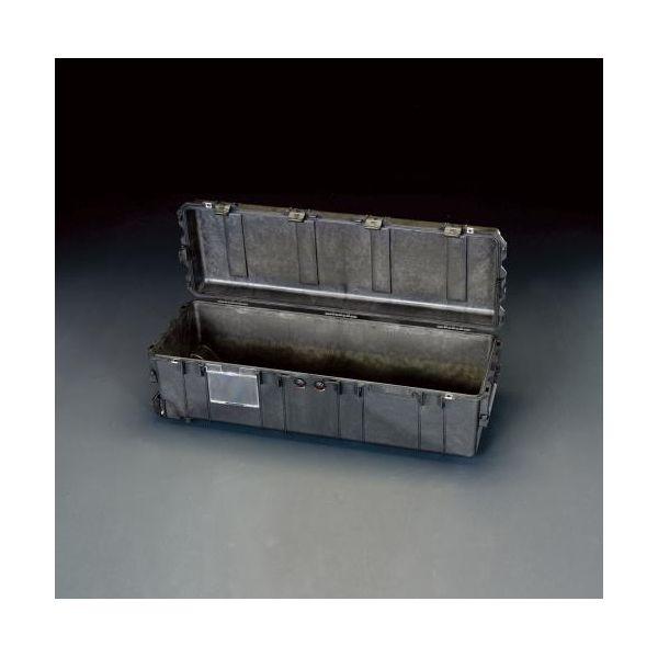 【個人宅配送不可】直送 代引不可 エスコ EA657-174NF １０４０ｘ３２８ｘ３１８ｍｍ／内寸 防水ケース ウレタン無 黒 EA657174NF【キャンセル不可】