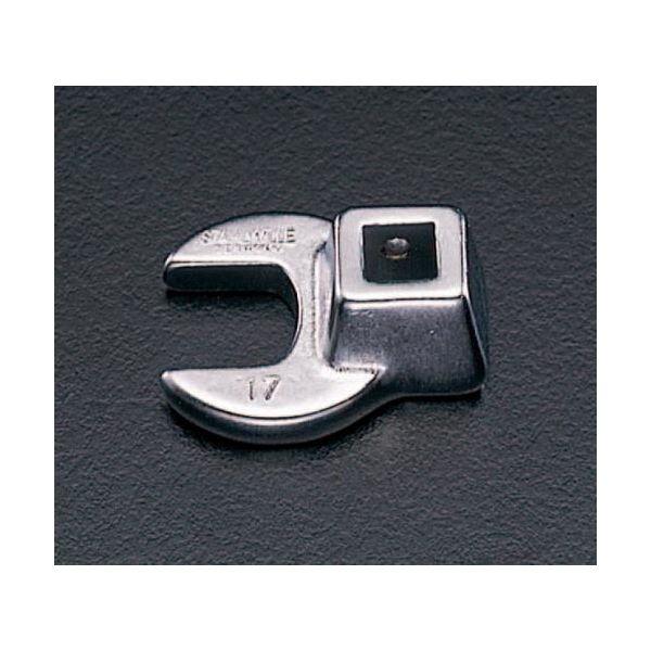 【個人宅配送不可】直送 代引不可 エスコ EA617YS-117  １／４“ｓｑｘ１−１／２“ ＣＲＯＷ−ＦＯＯＴ スパナ EA617YS117【キャンセル不可】