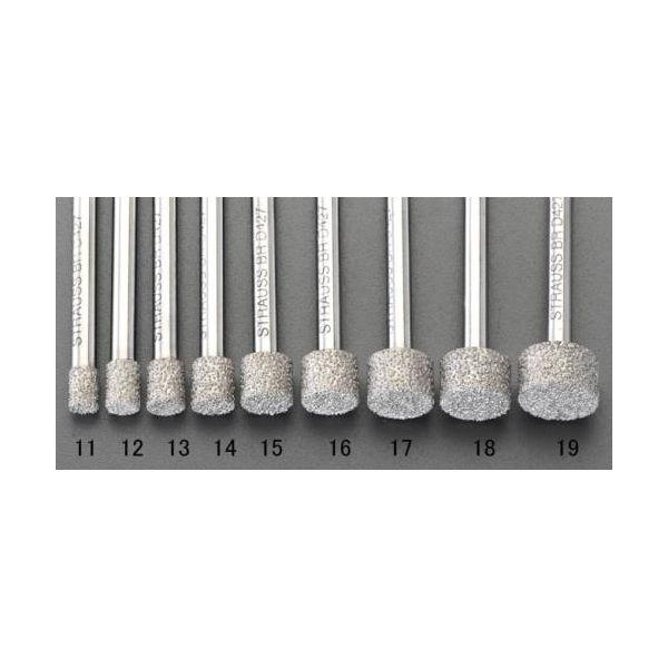 【個人宅配送不可】直送 代引不可 エスコ EA819DL-16  13x10mm6mm軸ダイヤモンドバー EA819DL16【キャンセル不可】