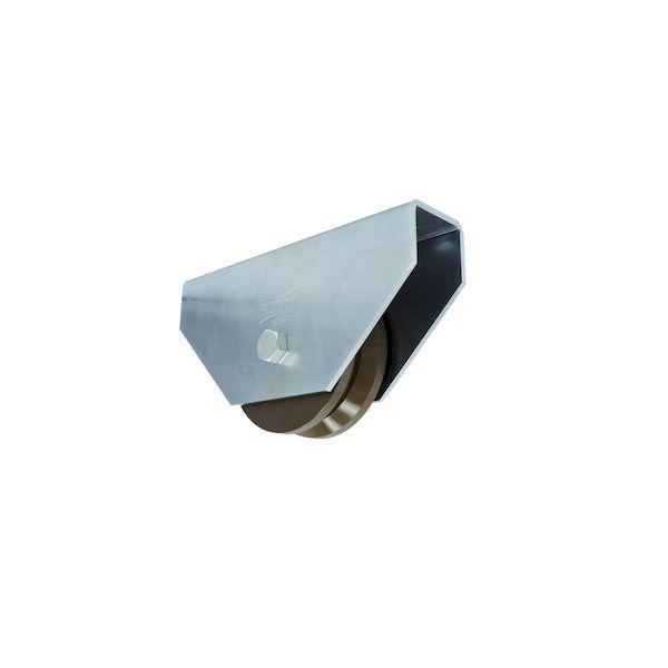 ヨコヅナ JGM-1505 S45C重量戸車150mm V型 JGM1505