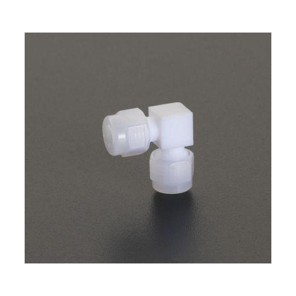 エスコ EA425HG-8 ８ｍｍ フッ素樹脂製 エルボユニオン EA425HG8【キャンセル不可】