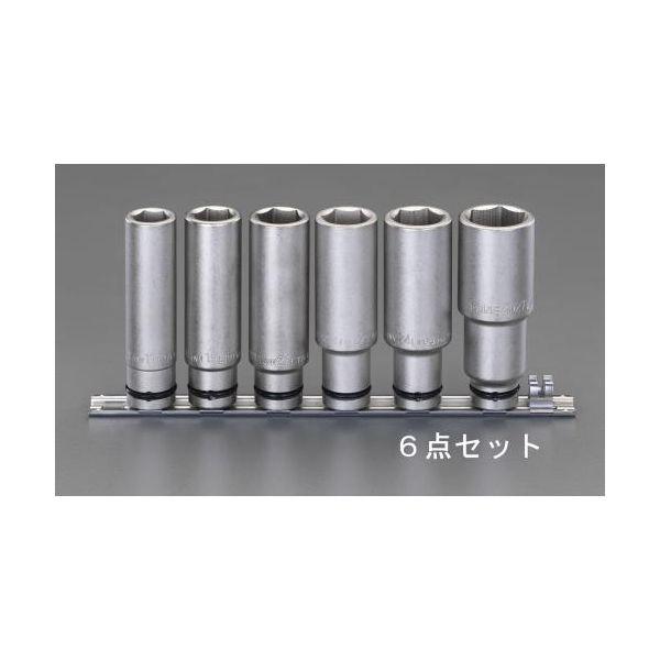 【個人宅配送不可】直送 代引不可 エスコ EA164MA-4  １／２ｓｑ インパクト用ソケットセット EA164MA4【キャンセル不可】