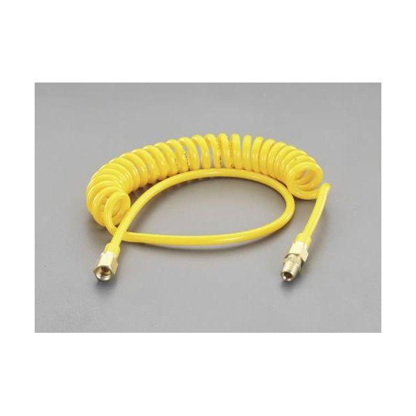 エスコ EA125CL-6 ５．０／８．０ｍｍｘ ６ｍ ウレタンホース ねじ付 EA125CL6【キャンセル不可】