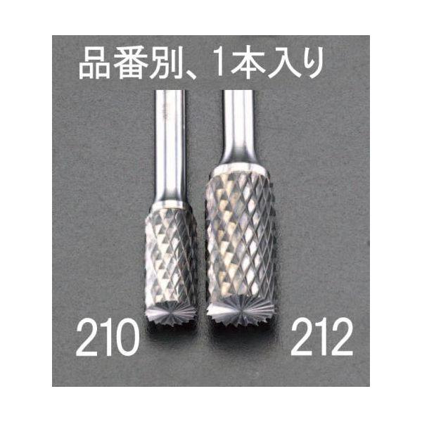 エスコ EA819JJ-210 10x19mm6mm軸超硬カッター鉄・鋳物用 EA819JJ210【キャンセル不可】