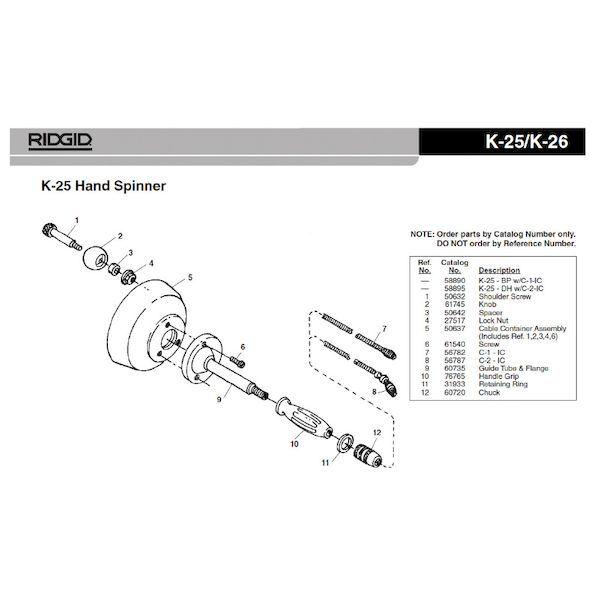 リジッド RIDGID 60735 B-2738 ガイドチューブ F/K-36の通販は 22,854円