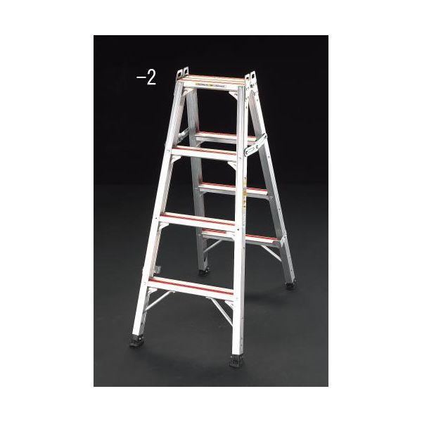 【個人宅配送不可】直送 代引不可 エスコ EA903V-2  120cm仮設工業会認定専用脚立 EA903V2【キャンセル不可】