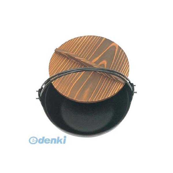 1696230 南部 鉄 ふる里鍋 深型 ３０cm 電磁用 ２１０１１ 黒塗り