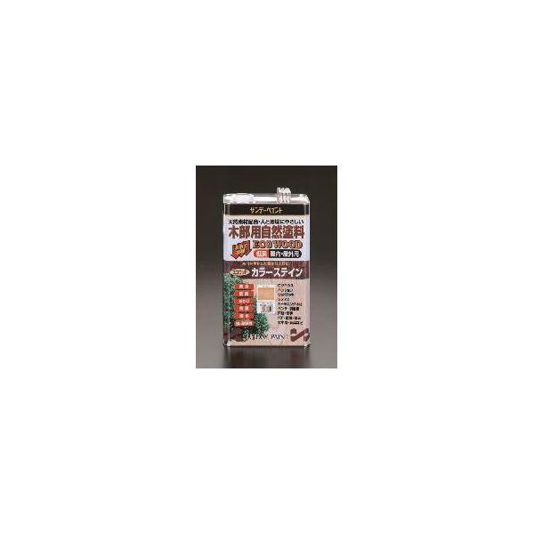 【個人宅配送不可】直送 代引不可 エスコ EA942EK-22  3.4L屋内外木部用天然樹脂塗料マカボニー EA942EK22【キャンセル不可】