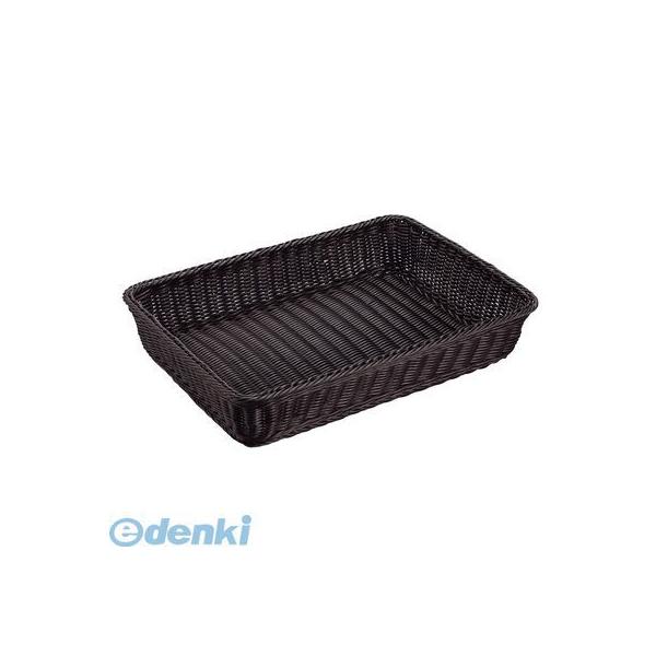 7703590 抗菌樹脂 角型バスケット ＤＳ１０１ ４９型 ブラック