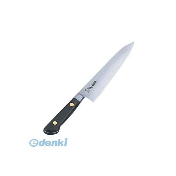 7929200 正本 ツバ付紫丹柄 牛刀 １８cm ＣＴ−５０１８
