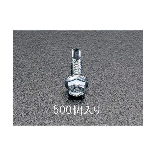 【個人宅配送不可】直送 代引不可 エスコ EA949EE-54 5x45mm六角頭ピアスビス500本 EA949EE54【キャンセル不可】
