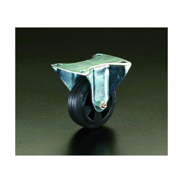 エスコ EA986JA-160 160mm固定金具付キャスター EA986JA160【キャンセル不可】