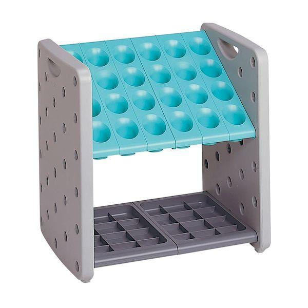 【個数：1個】4904771635019 直送 代引不可 テラモト 傘立てアーバンピット 24本立 グリーン K24