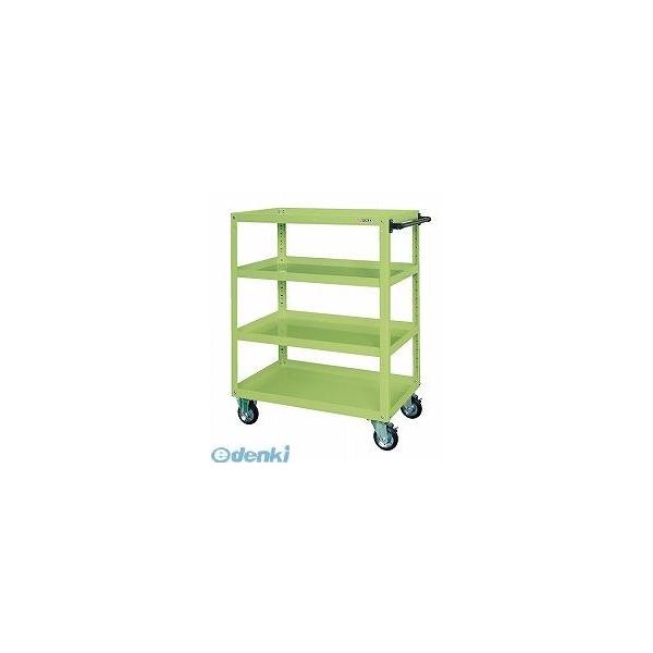 サカエ スーパーワゴン(ゴム車) グリーン EGR200L サカエ スーパーワゴン(ゴム車) グリーン EGR200L