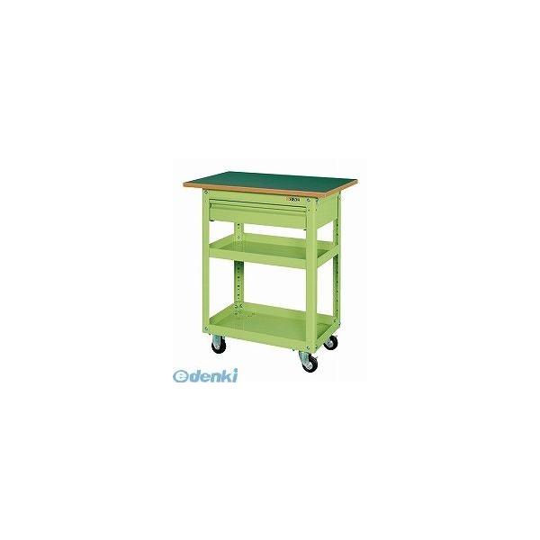 (送料別途)(直送品)サカエ スーパーワゴン EMR-1CT サカエ スーパーワゴン(ゴム車・天板付・引出し付・前輪固定