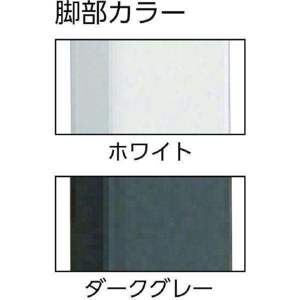 【個人宅配送不可】ＴＲＵＳＣＯ RAE0960UDK1DG 直送 代引不可・他メーカー同梱不可 ＲＡＥ型作業台 ９００Ｘ６００ＸＨ７４０ 薄型１段引出付 ダークグレー色_3